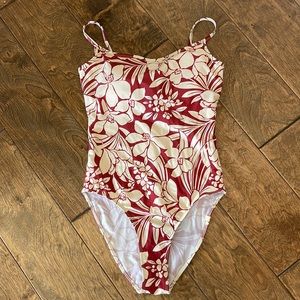 Summersalt one piece bathing suit with adjustable straps in Veda floral